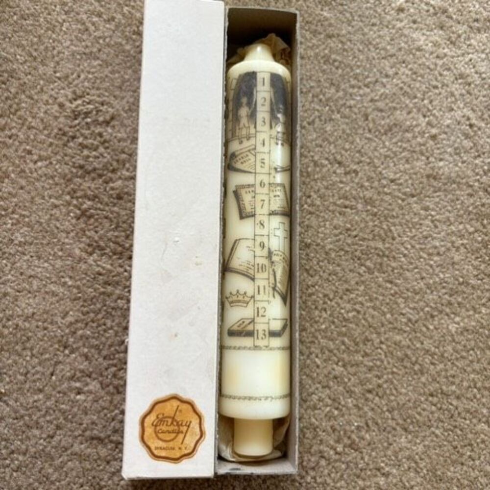 Emkay Vintage Sunday School Candle
